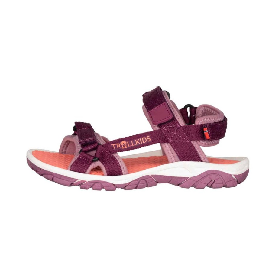 Schuhe Trollkids Sandalen | Kids Oslofjord Sandal Mulberry/Orchid