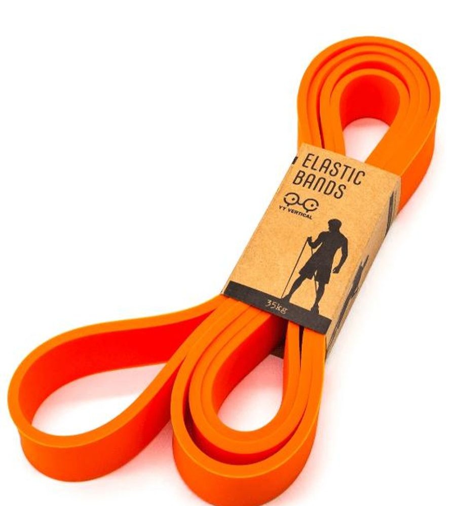 Klettern & Bouldern YY Vertical Bouldern/Training | Elastisches Band - Orange - 35 Kg