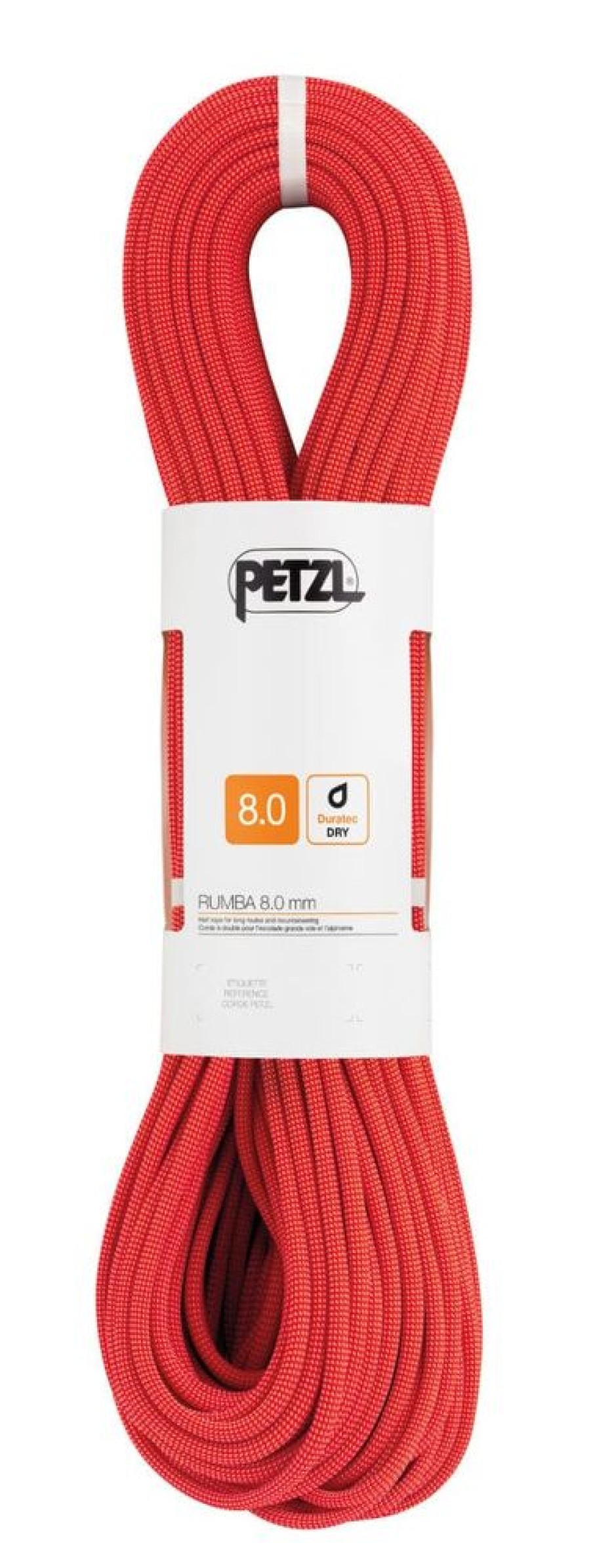 Klettern & Bouldern Petzl | Rumba Drytech 8Mm 60M Rot