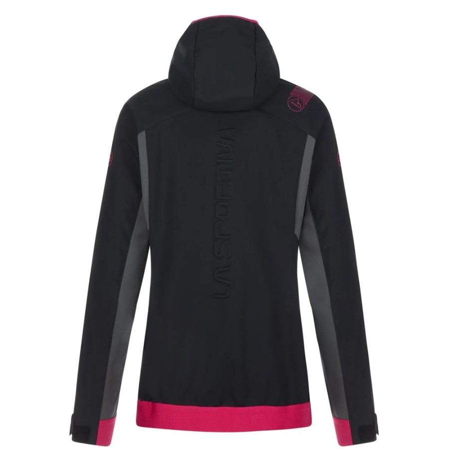 Bekleidung La Sportiva Outdoor Jacken | Macnas Softshell Jkt W Black/Cerise