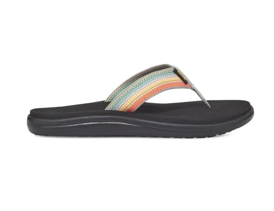 Schuhe Teva Sandalen | Voya Flip W Antiguous Grey Multi