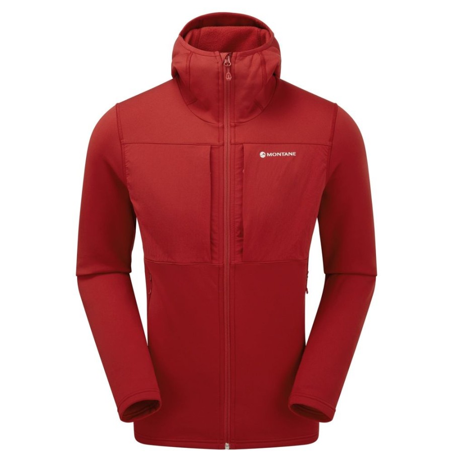 Bekleidung Montane Outdoor Jacken | Fury Xt Hoodie Acer Red