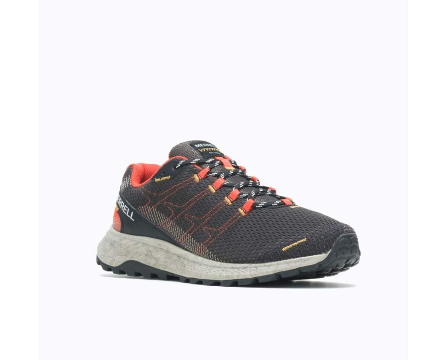 Schuhe Merrell Freizeitschuhe | Fly Strike Black/Tangerine