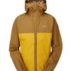 Bekleidung Rab Outdoor Jacken | Downpour Eco Jacket Footprint/ Sahara