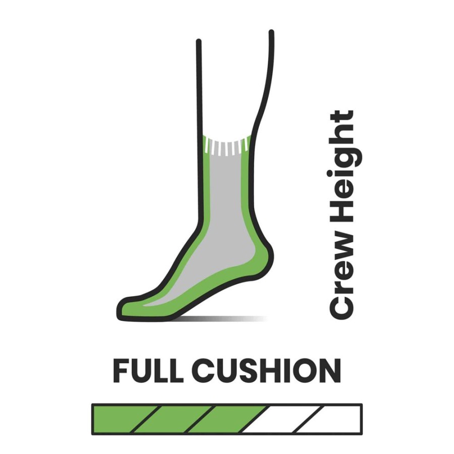 Bekleidung Smartwool Outdoor Socken | Hike Full Cushion Alpine Perch-Print Crew W Natural