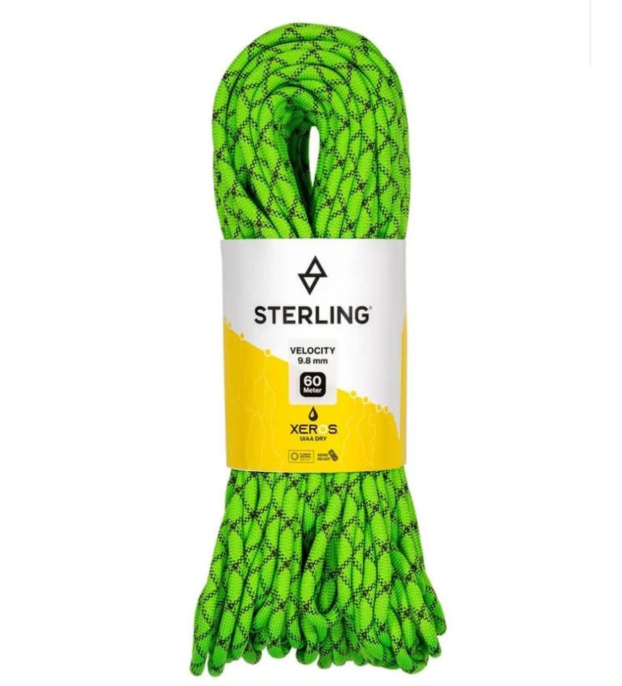 Klettern & Bouldern Sterling | Velocity 9.8 Green Xeros