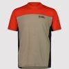 Bekleidung Mons Royale Hemden & T-Shirts | Redwood Enduro Vt Retro Red/Blk/Walnut