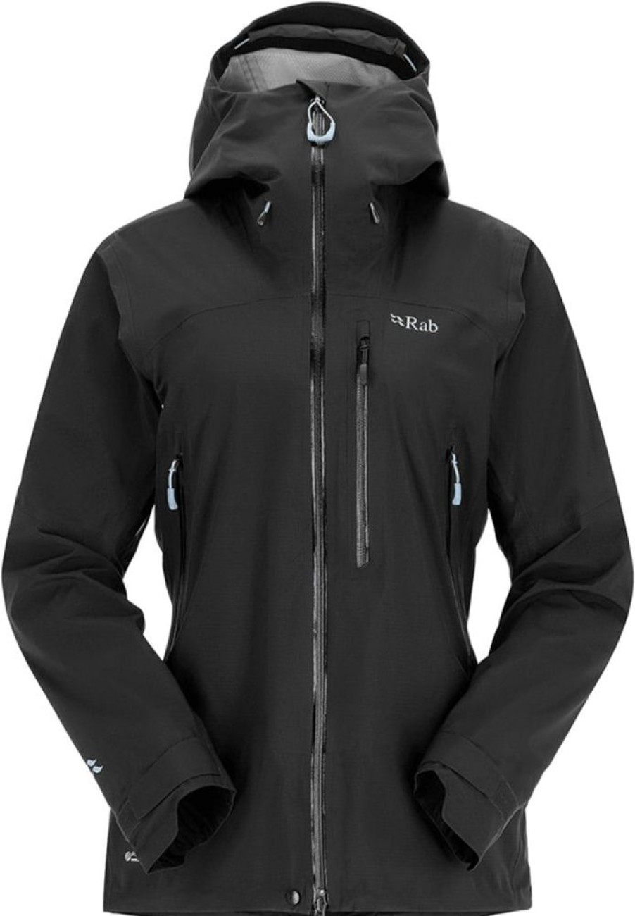 Bekleidung Rab Regenjacken | Woman'S Firewall Jacket - Black