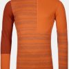 Bekleidung Ortovox Funktionswasche | 185 Rock'N'Wool Long Sleeve Man - Desert Orange