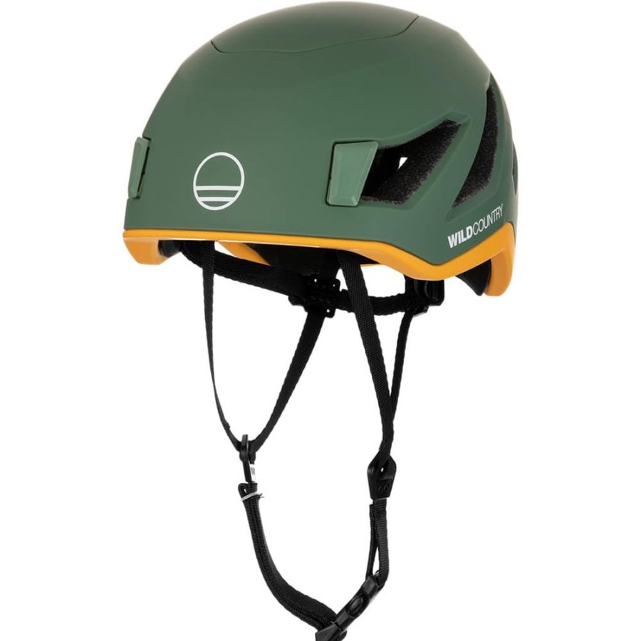 Klettern & Bouldern Wild Country | Syncro Helmet Green Ivy