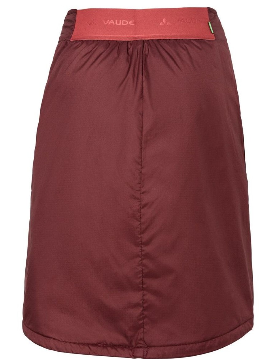 Bekleidung Vaude Kleider & Rocke | Neyland Padded Skirt W Dark Cherry