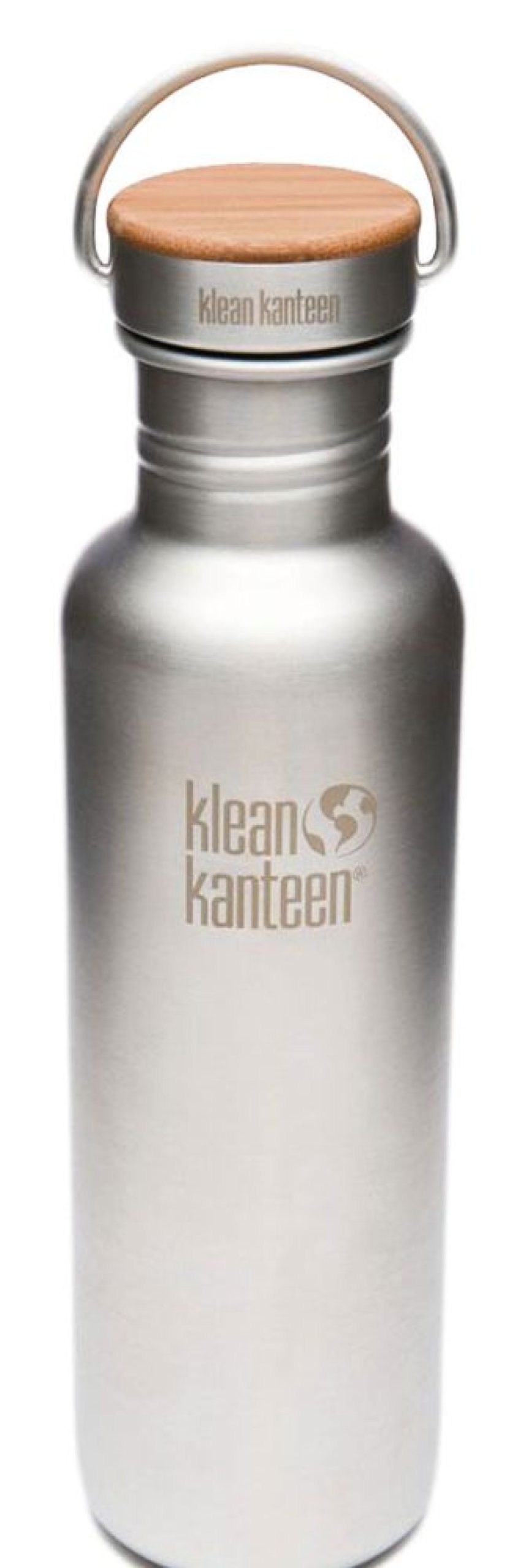 Bekleidung Klean Kanteen Gutscheine & Geschenkideen | Reflect Trinkflasche 800Ml Bamboo Cap - Stainless