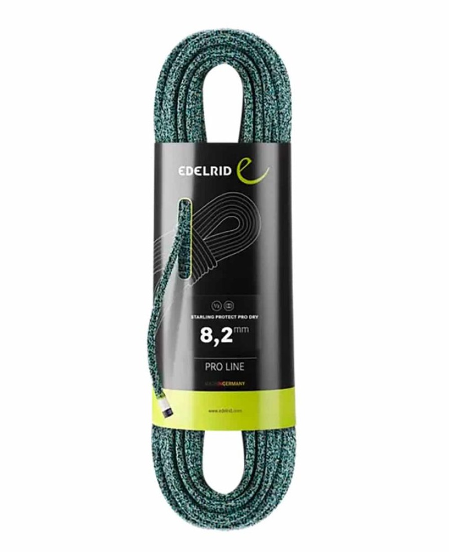 Klettern & Bouldern Edelrid | Starling Protect Pro Dry 8,2Mm Yellow-Night 60M