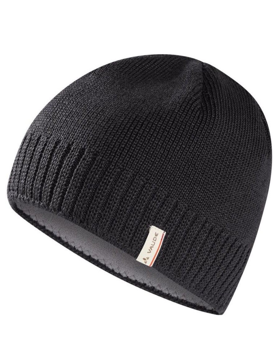 Bekleidung Vaude Kopfbedeckungen | Edo Beanie Iii Black