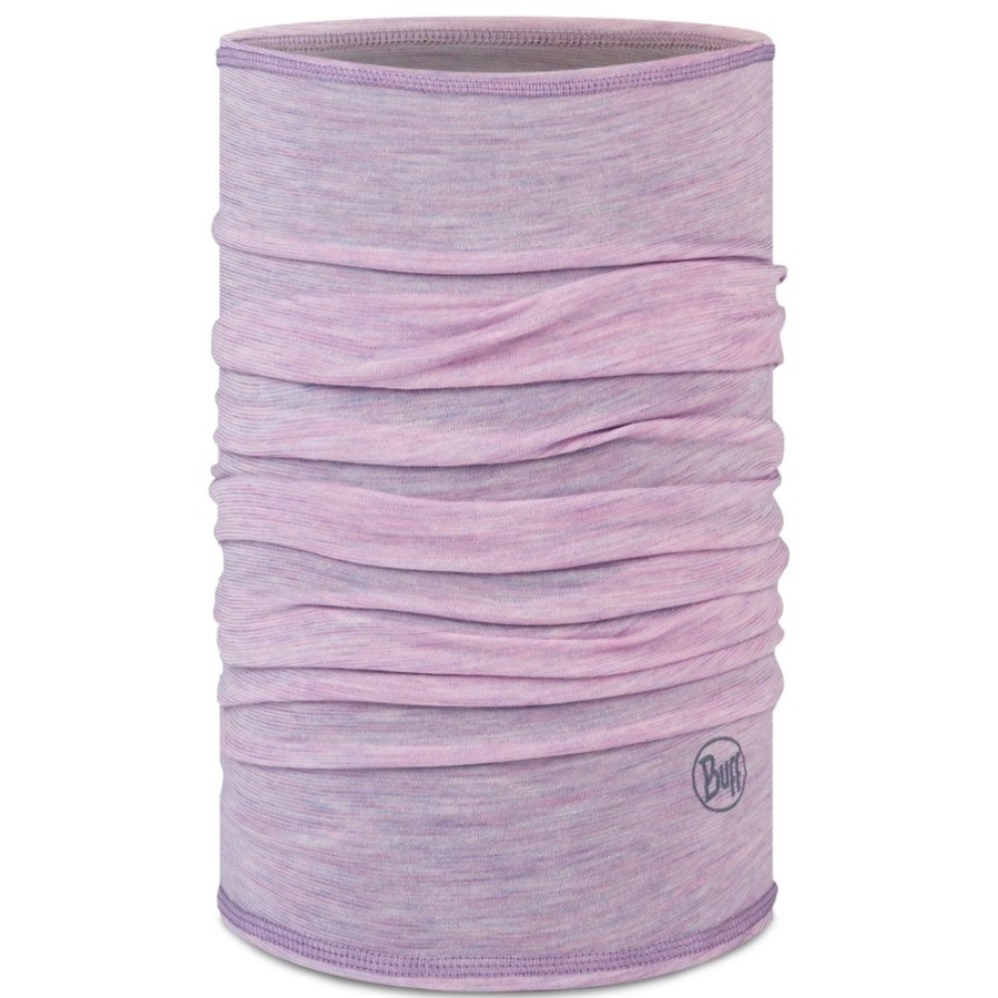 Bekleidung Buff Accessoires | Merino Lightweight Multistripes Lilac Sand