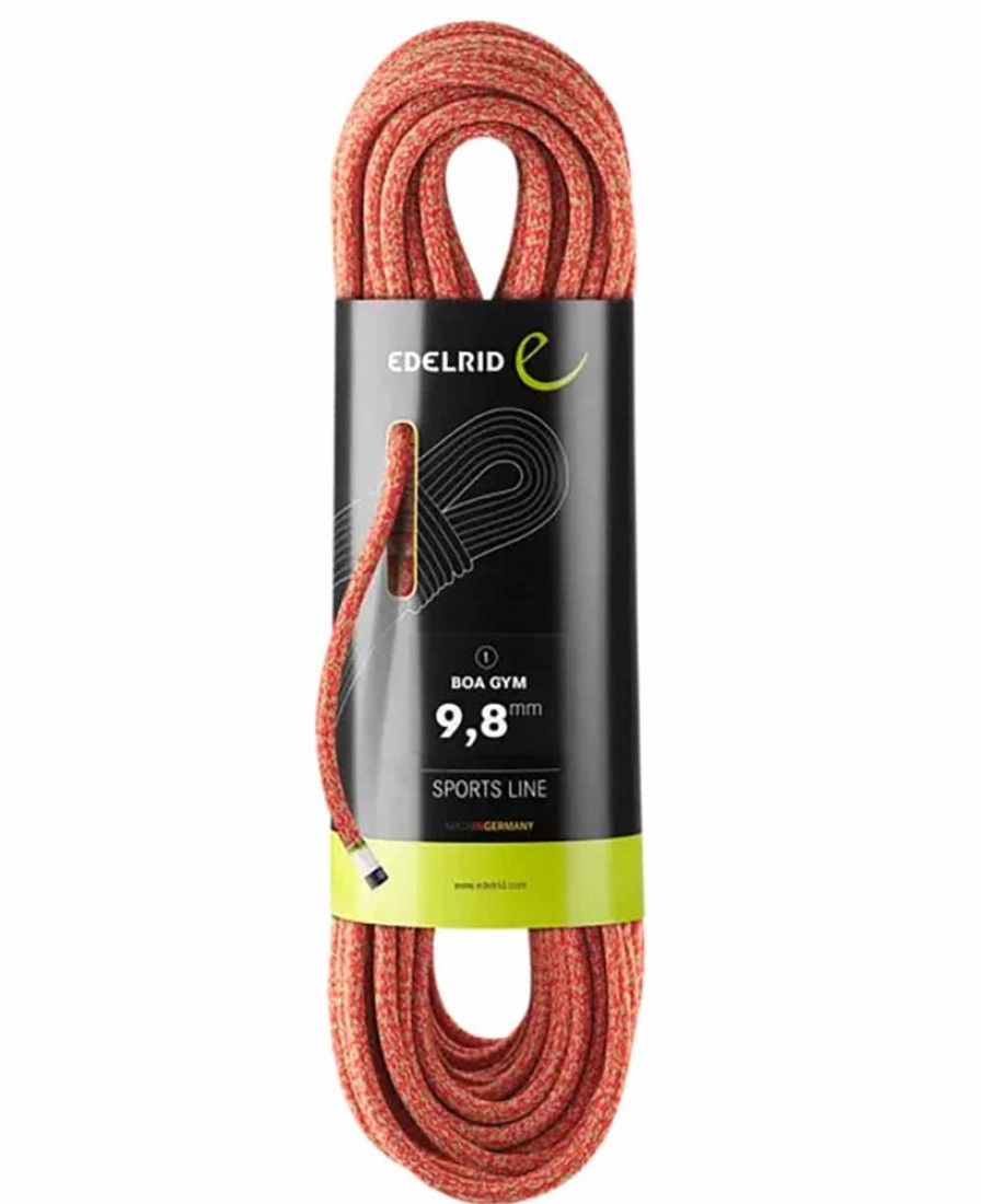 Klettern & Bouldern Edelrid | Boa Gym 9,8Mm Red-Green 50M