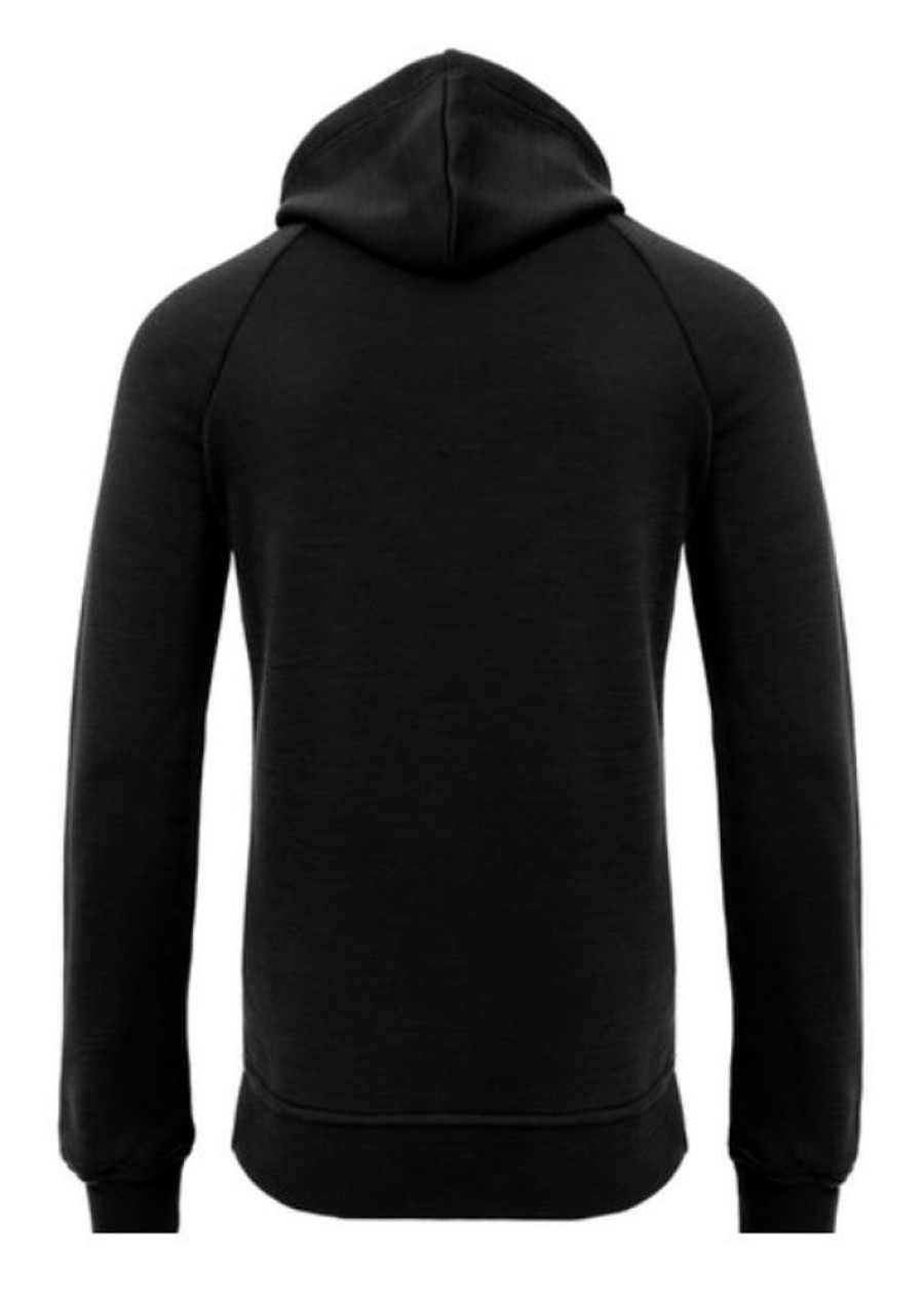 Bekleidung Aclima Outdoor Jacken | Fleecewool V2 Hoodie M'S Jet Black