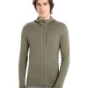 Bekleidung Icebreaker Outdoor Jacken | Quantum Iii Ls Hoody Loden