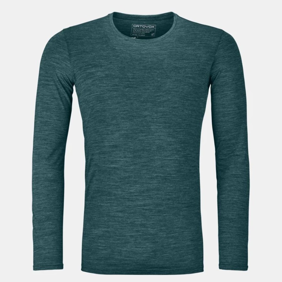 Bekleidung Ortovox Hemden & T-Shirts | 150 Cool Clean Ls M Dark Pacific Blend