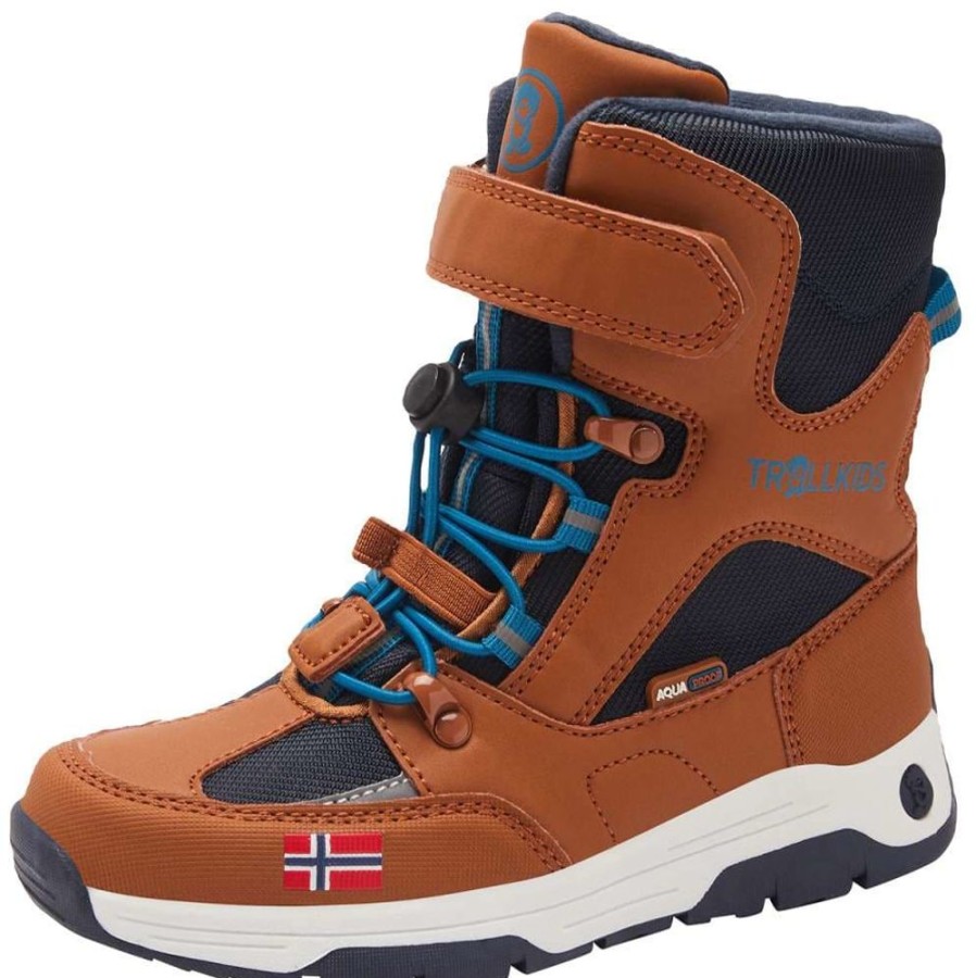 Schuhe Trollkids Winterschuhe | Kids Lofoten Winter Boots Xt - Cinnamon