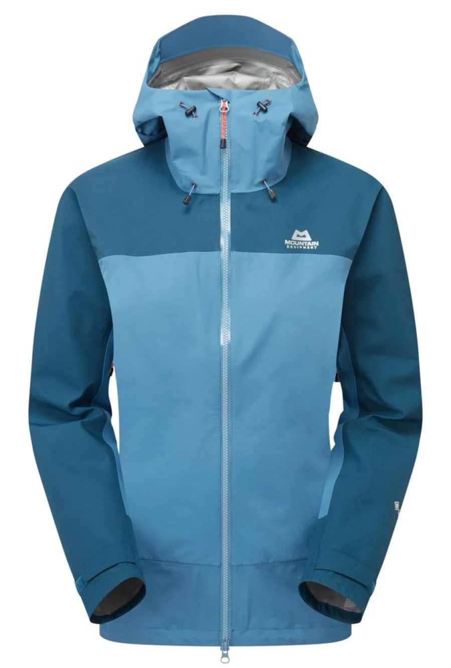 Bekleidung Mountain Equipment Regenjacken | Saltoro Jacket W Stellar/Majo Blue