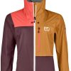 Bekleidung Ortovox Regenjacken | 3L Ortler Jacket Woman - Winetasting