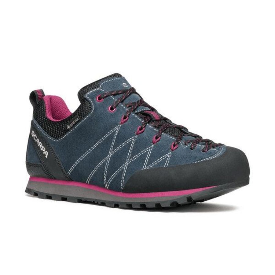 Schuhe Scarpa Freizeitschuhe | Crux Gtx Wms Ombre Blue/Cherry