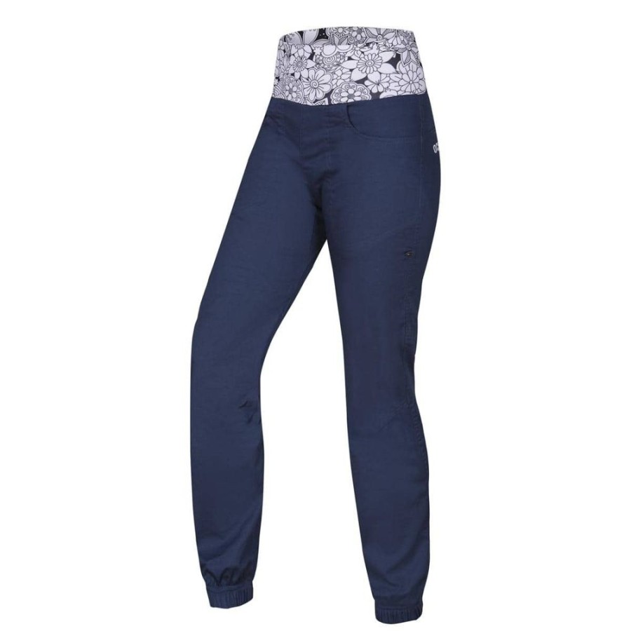 Klettern & Bouldern Ocún Kletterbekleidung Frauen | Sansa Pants Blue Sargasso Sea