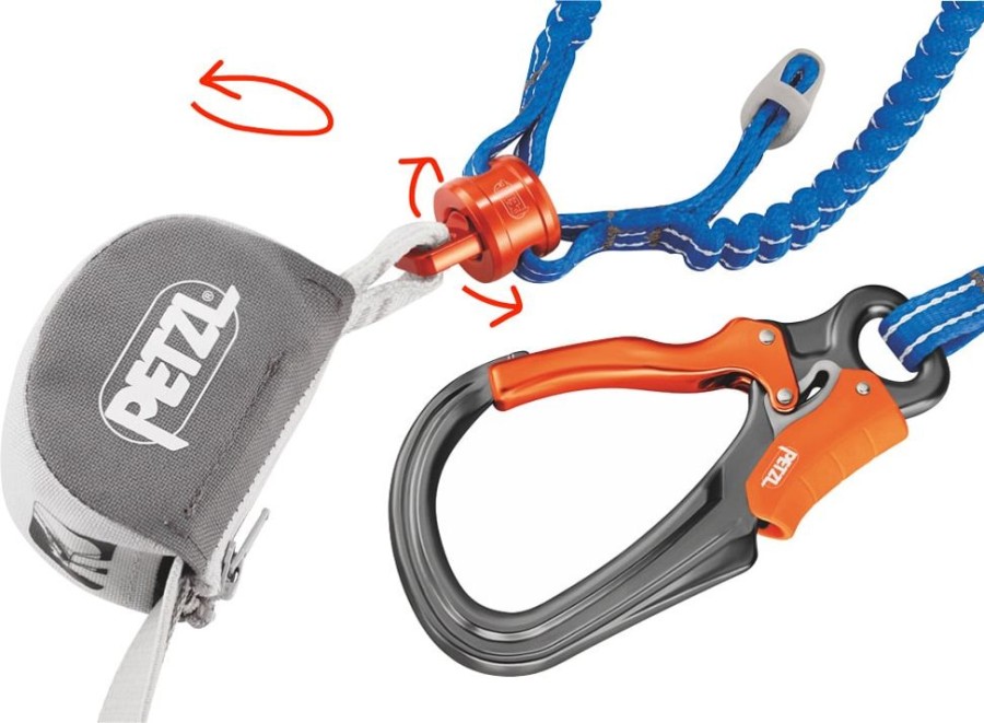 Klettern & Bouldern Petzl | Scorpio Eashook Klettersteigset