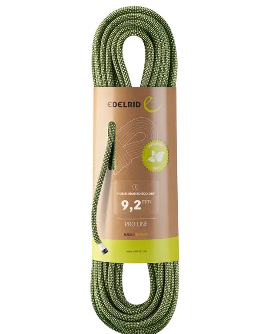 Klettern & Bouldern Edelrid | Hummingbird Eco Dry 9,2Mm Night-Citrus