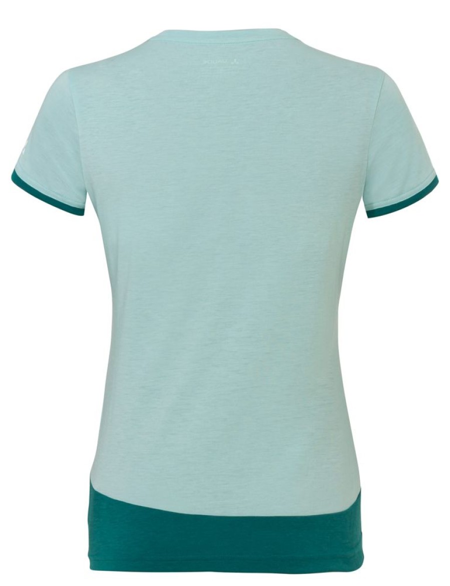 Bekleidung Vaude Hemden & T-Shirts | Women'S Sveit Shirt Wave