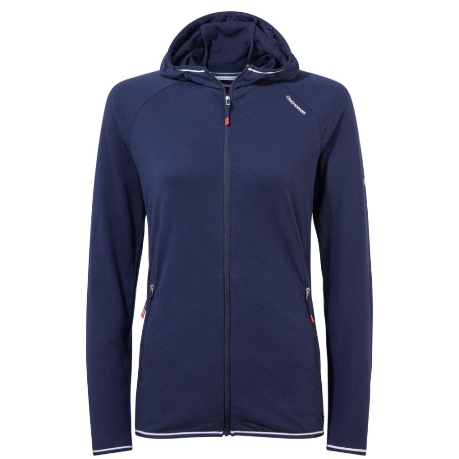 Bekleidung Craghoppers Muckenabwehrbekleidung | Nosilife Milanta Hoody W Blue Navy