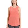 Bekleidung Icebreaker Hemden & T-Shirts | Sphere Tank-W-Vibrant Earth Hthr