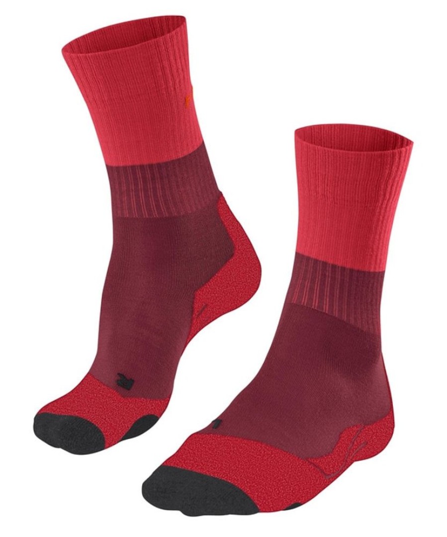 Bekleidung Falke Outdoor Socken | Tk2 Explore-W-Merlot