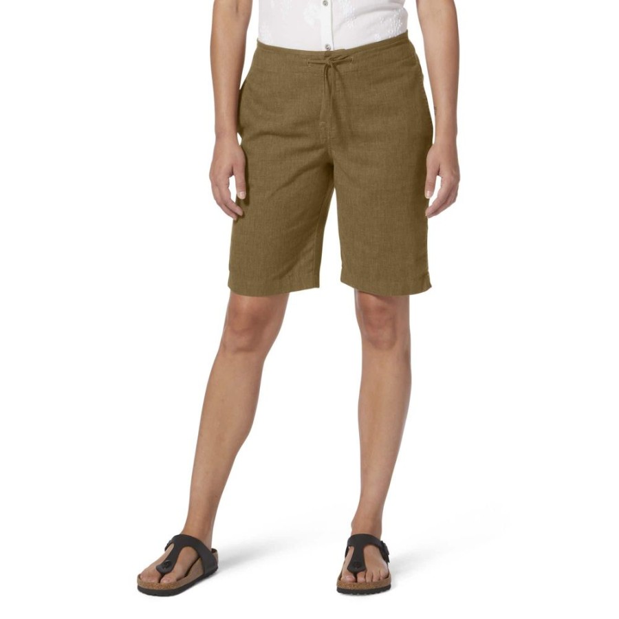 Bekleidung Royal Robbins Outdoor Hosen | Hempline Tie Bermuda / W Coyote