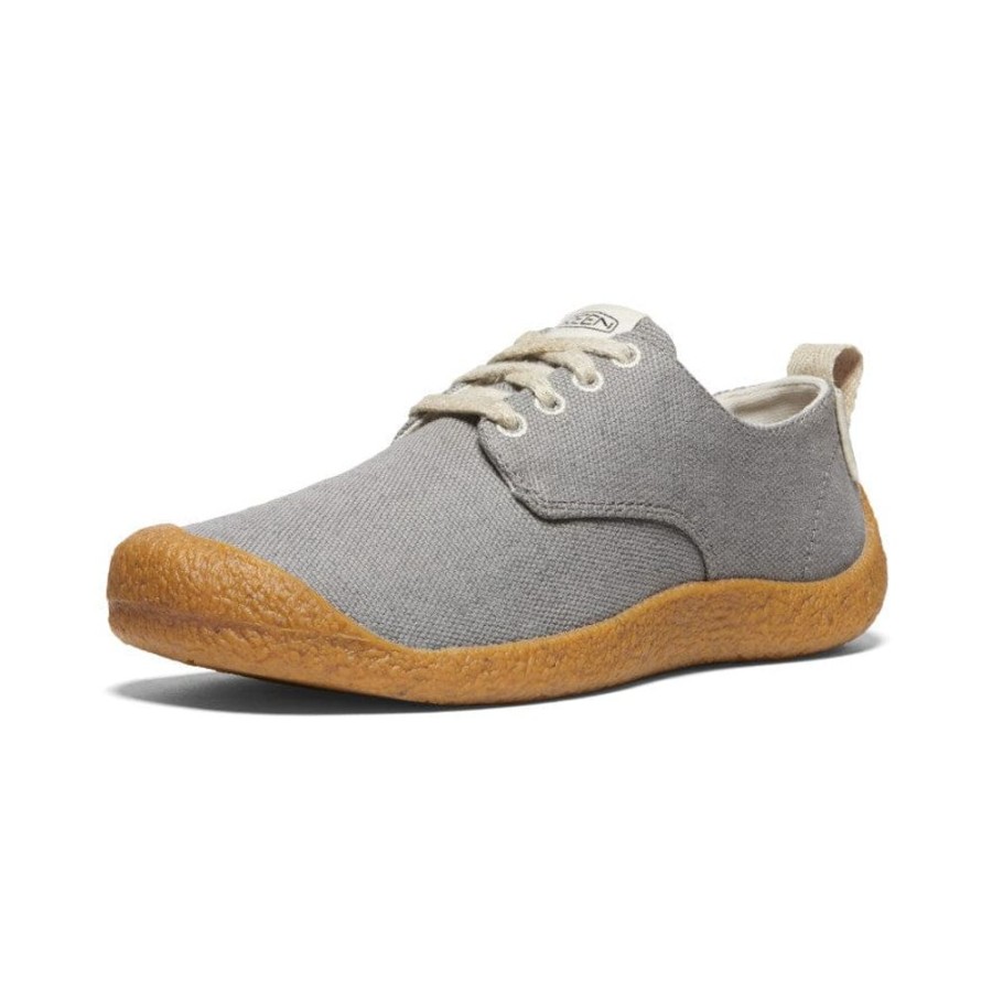 Schuhe Keen Freizeitschuhe | Mosey Derby Canvas W Steel Grey/Birch