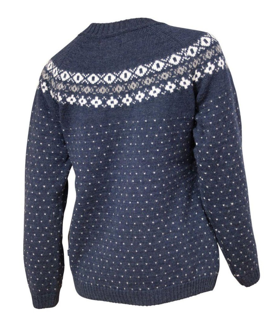 Bekleidung Ivanhoe of Sweden Outdoor Jacken | Sire Crewneck W Light Navy