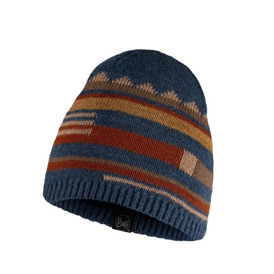 Bekleidung Buff Accessoires | Kids Knitted/Fleece Band Hat Denim