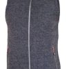 Bekleidung Ivanhoe of Sweden Outdoor Jacken | Dante Vest Graphite Marl