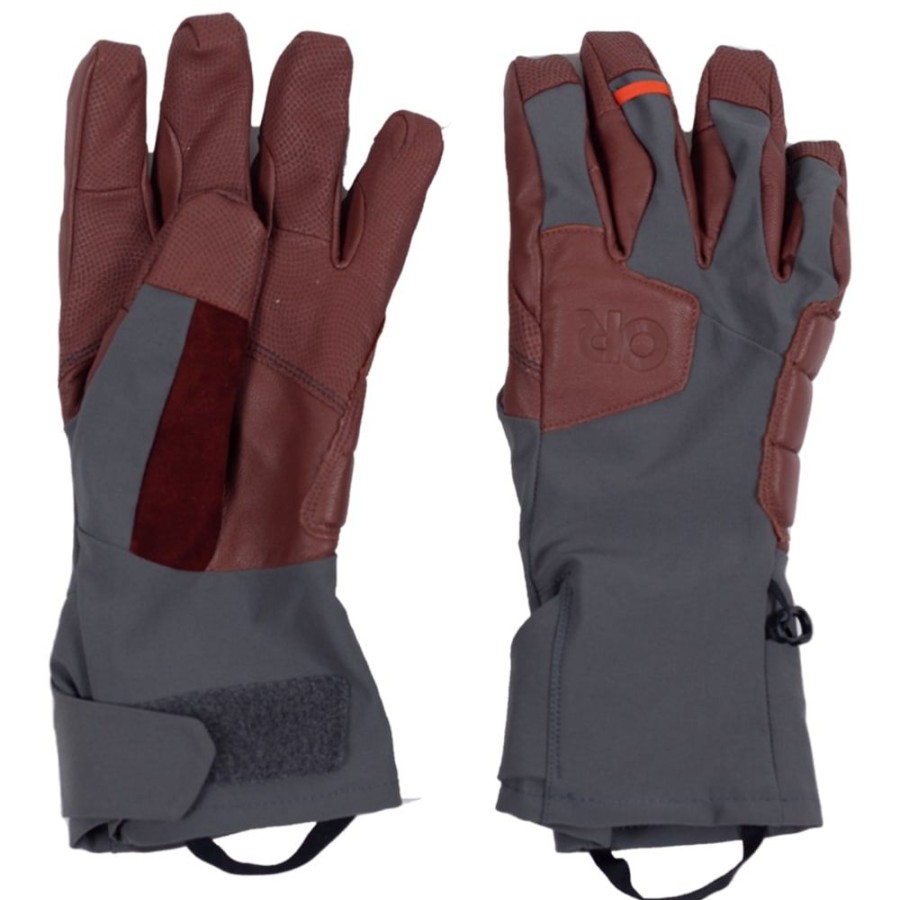 Bekleidung Outdoor Research Handschuhe | Extravert Gloves-Charc/Verde