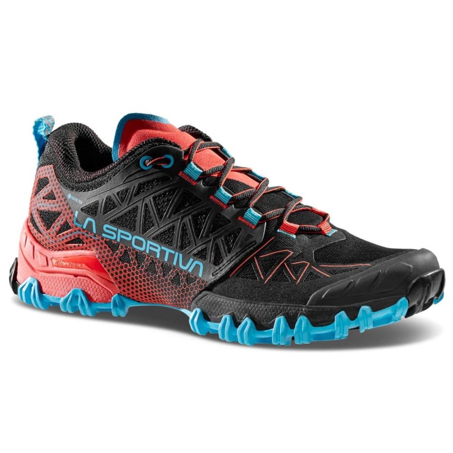 Schuhe La Sportiva Freizeitschuhe | Bushido Ii W Gtx Black/Hibiscus