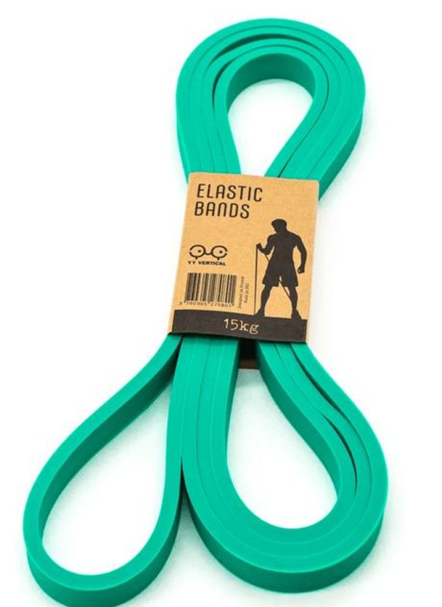 Klettern & Bouldern YY Vertical Bouldern/Training | Elastisches Band - Grun - 15Kg