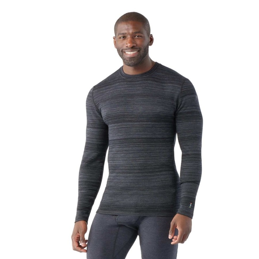 Bekleidung Smartwool Funktionswasche | Classic Thermal Crew Black Colorshift