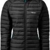 Bekleidung Rab Outdoor Jacken | Woman'S Microlight Jacket - Black