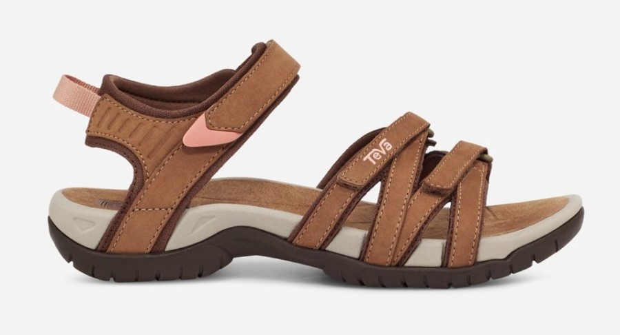 Schuhe Teva Sandalen | Tirra Leather W Honey Brown