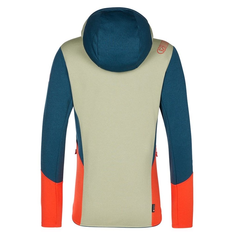 Bekleidung La Sportiva Outdoor Jacken | Cosmic Hoody W Tea/Storm Blue