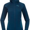 Bekleidung Bergans Outdoor Jacken | Cecilie Wool Hood Jacket Women