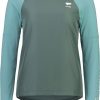 Bekleidung Mons Royale Hemden & T-Shirts | Tarn Merino Shift Wind Jersey Women - Sage / Burnt Sage