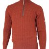 Bekleidung Ivanhoe of Sweden Outdoor Jacken | Moritz Half Zip-Red Clay