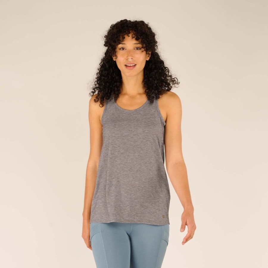 Bekleidung Sherpa Adventure Gear Hemden & T-Shirts | Asha Tank-W-Kharani Grey Heather